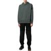 Stone Island FW22 Spliced Logo Embroidered Cuffed Sweatpants Men bottoms Black 771561541-V0029