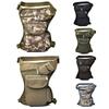 Men Canvas Drop Leg Bag Waist Bag Fanny Pack Belt Hip Bum  Travel Multi-purpose Motorcycle Messenger Shoulder Bag