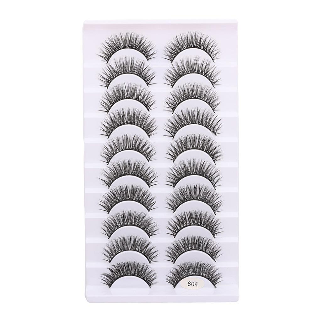Full Strip False Eyelashes Handmade Fake Eyelash 3D Faux Mink Lash Eye Lash Extension