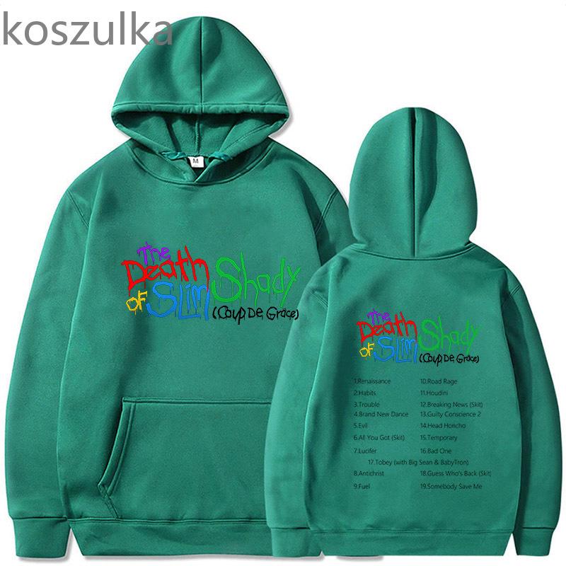Eminem Houdini Tobey Hoodie Der Tod von Slim Shady Fans Harajuku Pullover Tops Sweatshirt Herbst Winter Unisex Mode Streetwear