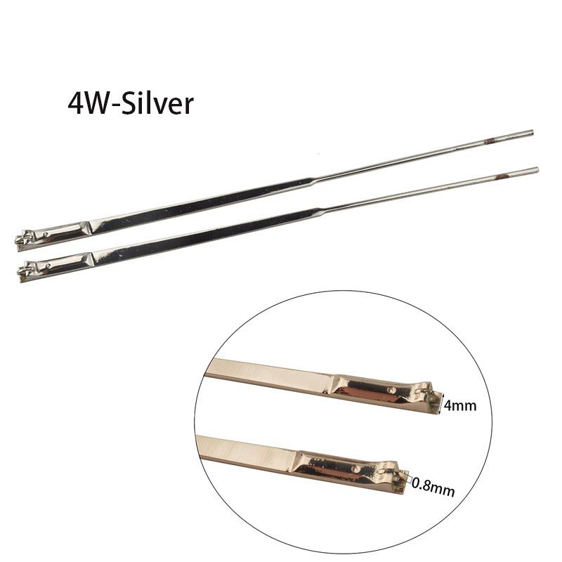1 paio 4mm 5mm Larghezza Molla Metallo Occhiali Aste Gamba Occhiali Asta Flessibile Con Punta Accessorio di Ricambio T05W T04W