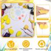 24 Pcs Face Paint Sponge Petal Face Painting Sponges High Density Face Painting Supplies For Kids Adults Art Work