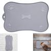 Pet Placemat for Dog and Cat Waterproof Silicone Pet Feeding Pad Non Slip Rollable Mat for Prevent