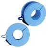 1 Pair Foam Aquatic Cuffs for Adults Kids Water Aerobics Float Ring Workout Ankle Arm Belts with Quick Release