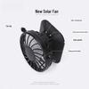 Solar-Powered USB Rechargeable Hat Fan with Adjustable Three-Speed Cooling