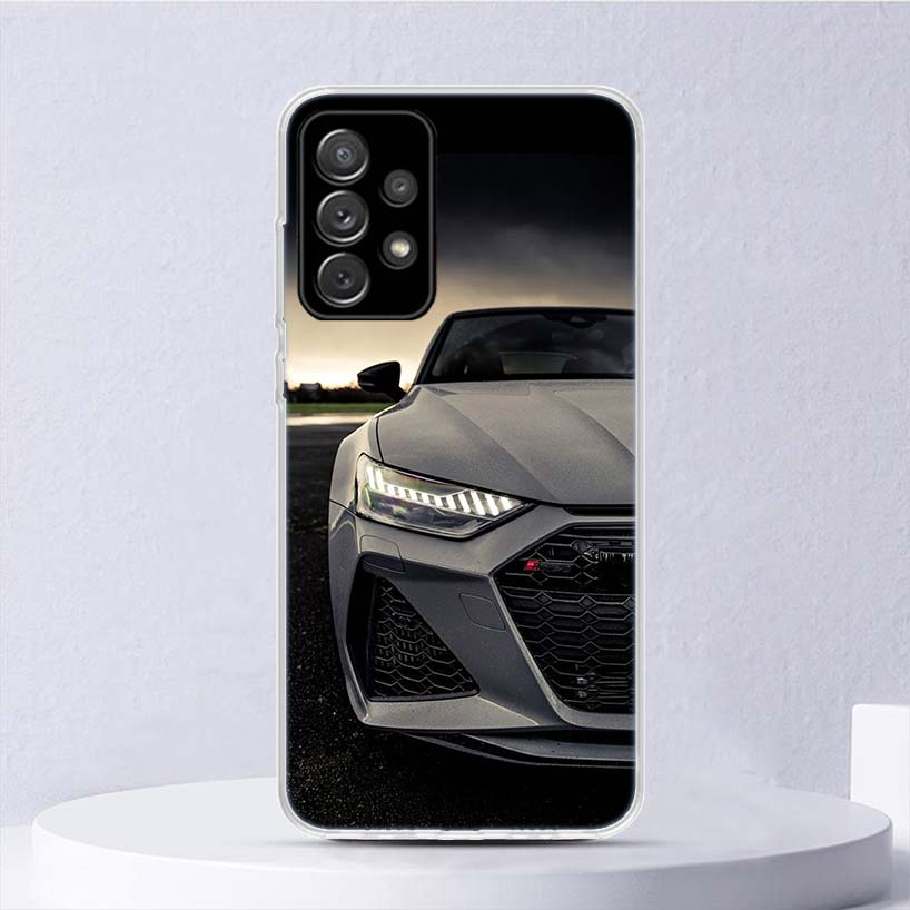 Super Car For A-Audis R-S Sport Soft Case For Samsung Galaxy A16 A26 A36 A56 A15 A14 A13 A55 A54 A53 Phone Cover A25 A35 A24 A34