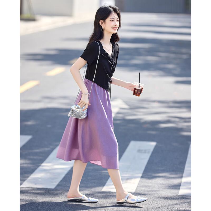 Women's Pleated Waist Two-Piece Skirt Set