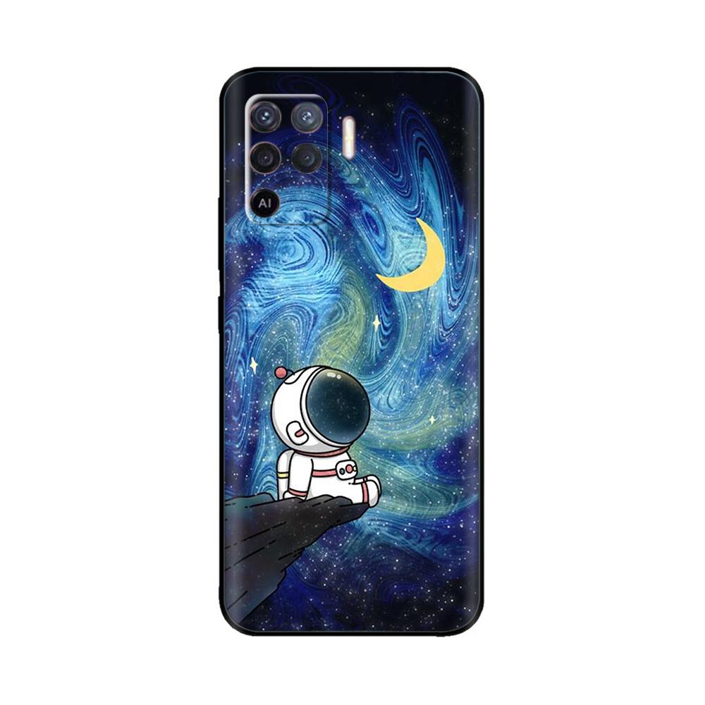 For Oppo Reno5 Lite Case for Oppo Reno 5 Pro 5F 5Z Cute Anime Soft Liqiud Silicon Phone Cases For Oppo Reno5 Pro Reno 5 F Z Lite