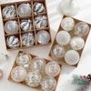 Christmas Ball Ornaments Plastic 80mm 3 15 Inch Xmas Baubles Set for Holiday Tree Wedding Anniversary and Party Decoration