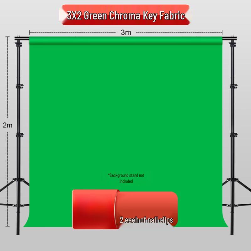 Fotostudio Chroma Key Grüner Bildschirm Hintergrund