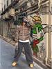 Men's Retro Camouflage Embroidered Hoodie Jacket - Loose Fit, Autumn/Winter Style