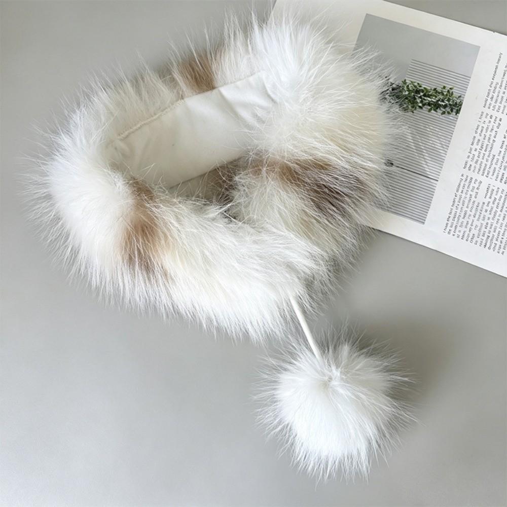 Soft Plush Neck Scarf Keep Warm Winter Scarf Fashion Women's Scarf Winter
