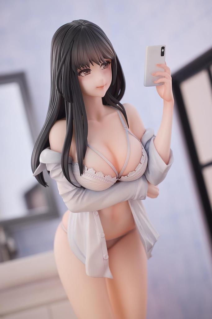 Deluxe Edition Scale PVC ABS Painted Finished Figure of Original Illustration by Hitomio Jyuroku 1/6 & "Selfie Girl"