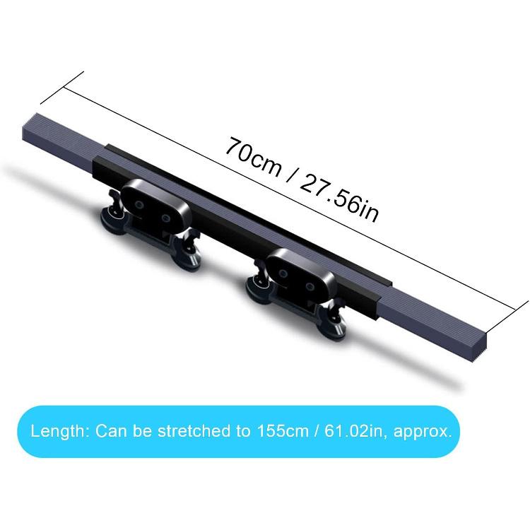 Retractable Car Sun Shade, Retractable Car Sun Shade 70cm Width Windshield Cover Aluminium Foil with Suction Cup