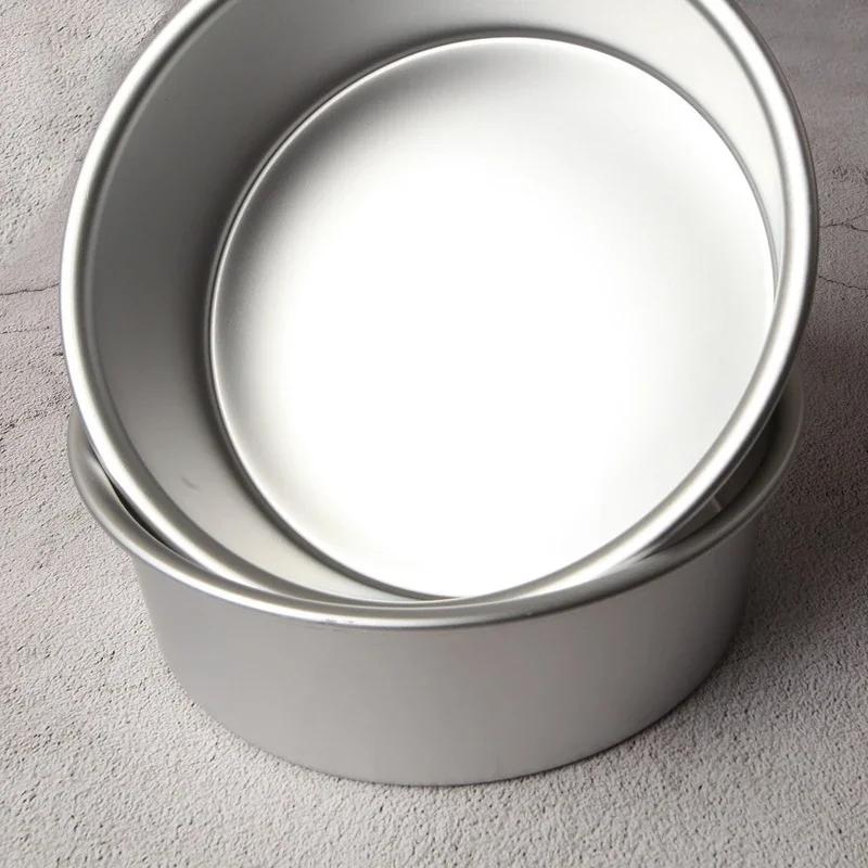 

Антипригарная форма для выпечки с съемным дном, алюминиевая, круглая, 1 шт., форма для торта, форма для чизкейка, кондитерский инструмент, кухонные аксессуары