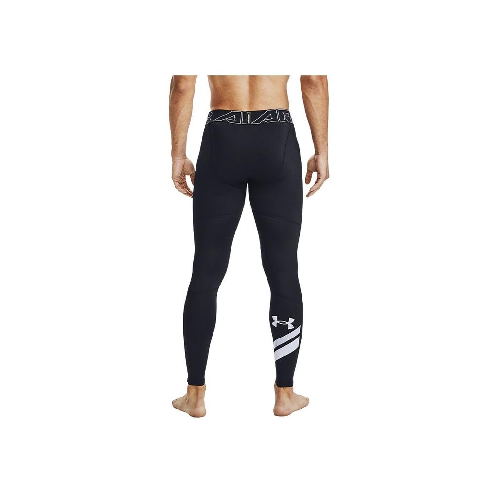 Under Armour Solid Color Sports Long Pants Men Bottoms Black 1357367-001