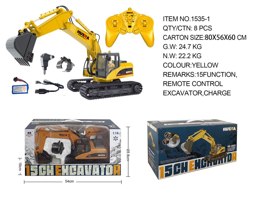 TOYLINX Remote Control Engineering Vehicle Series - Smart RC Toys for Kids, Festival Gifts | ABS Material RC Toys