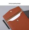 A4 Waterproof Leather Document Bag - Large Capacity Business Briefcase