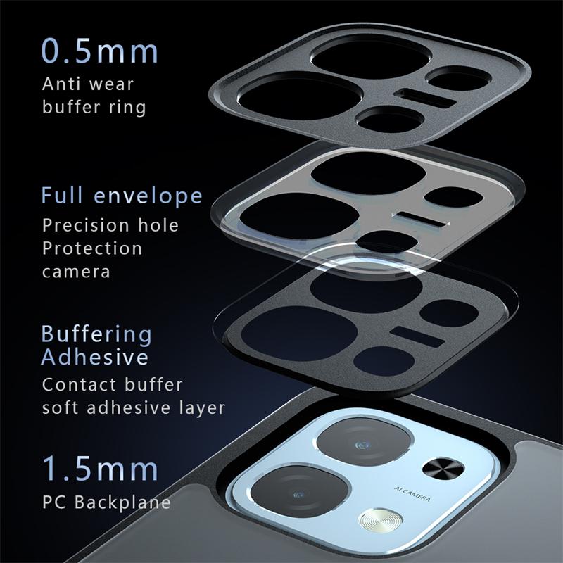 Translucent Matte Phone Case For Oppo A6 Pro Anti-knock Shockproof Matte PC Back Cover For Oppo A6 Pro Case For Oppo A6 Pro Case