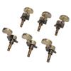 6 Set Guitar Tuning Pegs Keys Metal Half Moon Shaped Sealed 1:18 Guitar Machine Heads for EpiphoneGu
