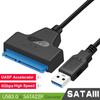 High Quality 2.5 Inch LED Indicator 22 Pin Converter USB 3.0 To SATA Adapter Cable Hard Disk Driver