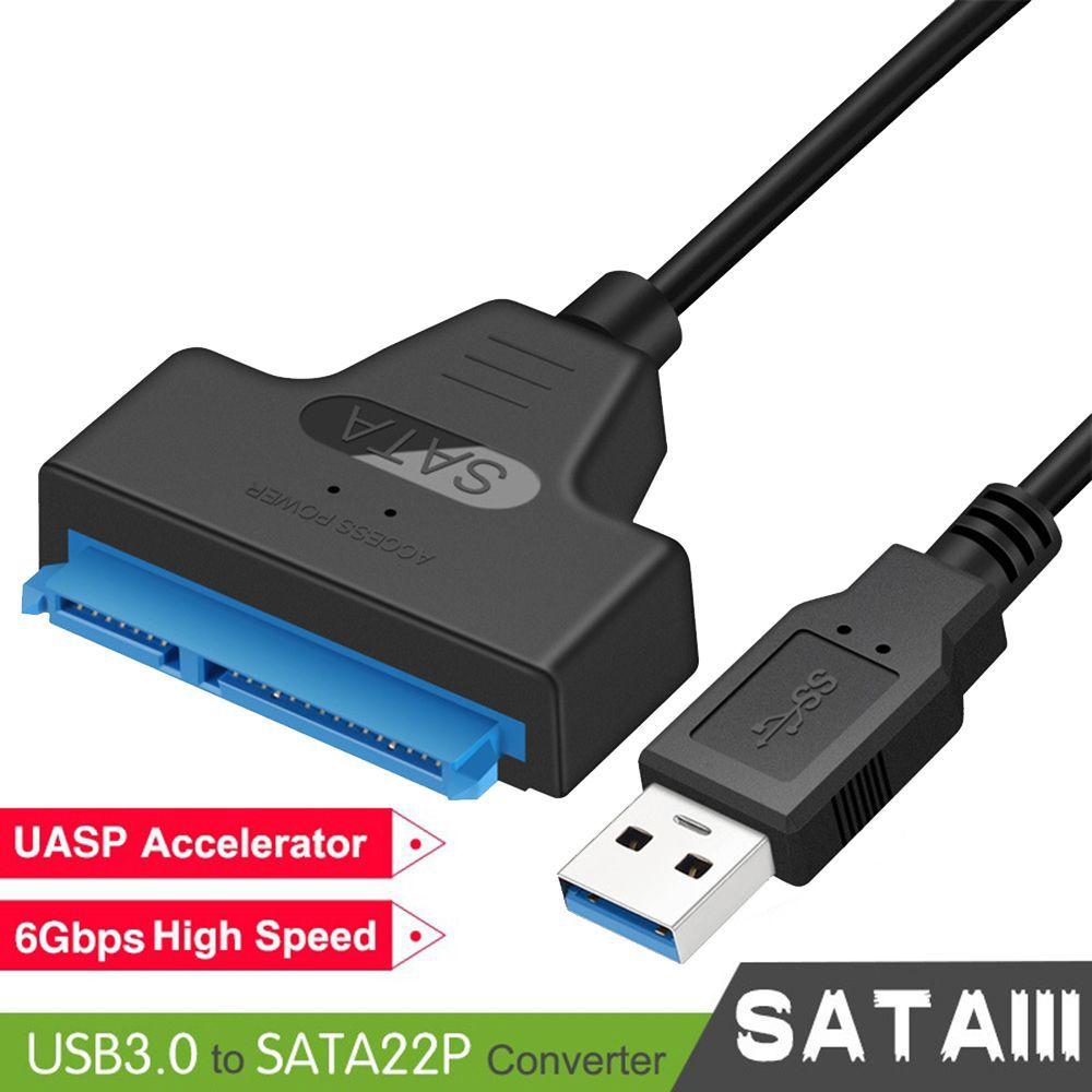 High Quality 2.5 Inch LED Indicator 22 Pin Converter USB 3.0 To SATA Adapter Cable Hard Disk Driver