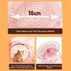 Acrylic Hamster Running Wheel Extra Large Anti-slip Running Disc Silent Spinner Quiet Cage Running Wheel