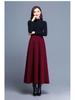 Pocket Style Elastic Waist Mid-Length Slimming Skirt – Women’s High Waist Versatile Swing Skirt, Plus Size, Square Dance