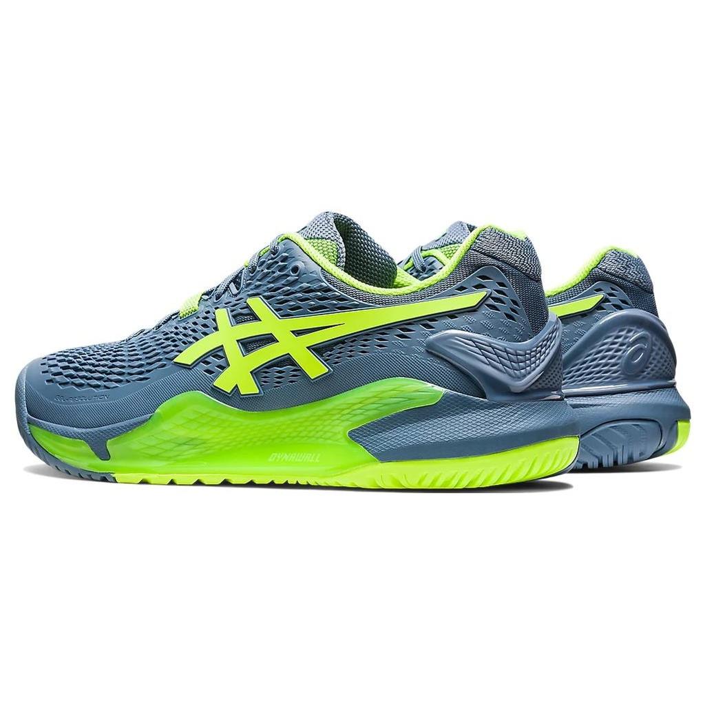 ASICS Gel Resolution 9 'Steel Blue Hazard Green' Men's 1041A330-400