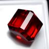 Extremely Rare Lab-Created Ruby Red Cube Cut 51.25 Ct Loose Gemstone CERTIFIED sa-599