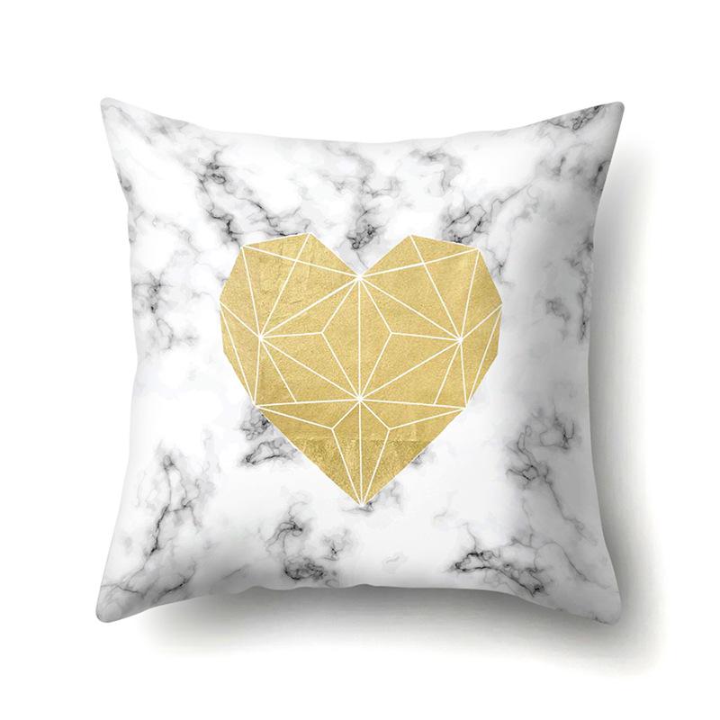 Ins Creative NATO Style Geometric Polyester Pillow Case Car Decoration Home Printed Waist Cushion Pillow Case Pillow Case