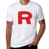 Team Rocket Go Official Logo Tshirt Casual Pattern Print Tee Shirt