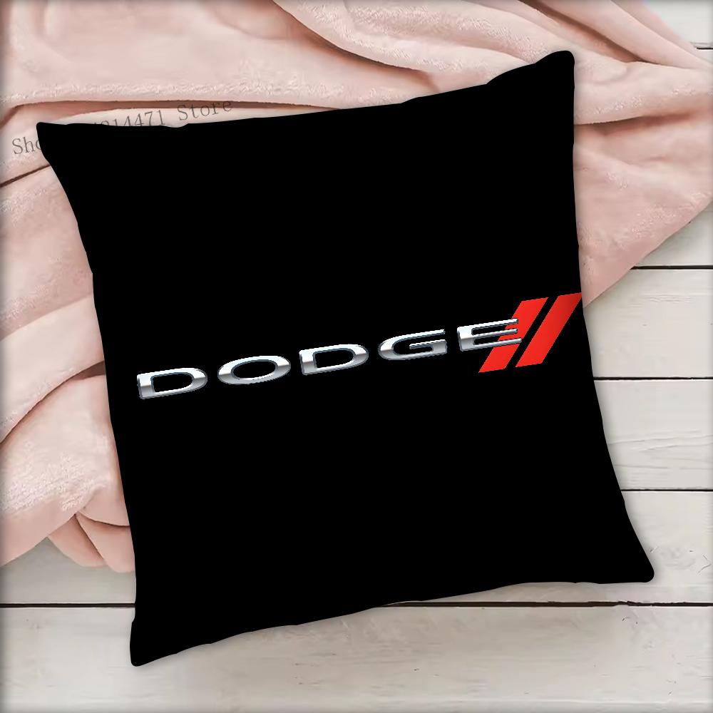 Fashion Brand D-DODGE Pillow Case Square Bedroom Sofa Leisure Comfort Cushion Car Living Room Home Decoration