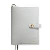 Maf Pinto Notebook Cover Leather Genuine Leather Made In Japan Light A5 Size (51. Gray, (ADRIA LINE))