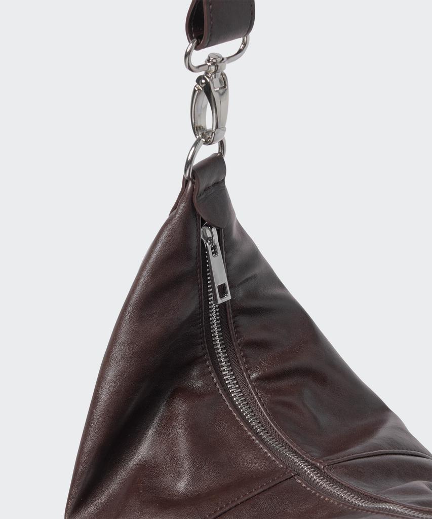 Musinsa Standard Woman Women'S Crescent Hobo Bag [Dark Brown]