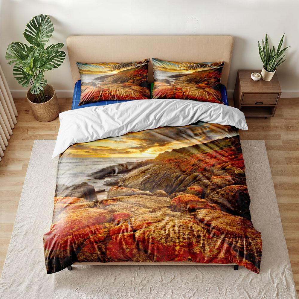 Ruby and Diamonds Duvet Cover Set King Queen Double Full Twin Single Size Bed Linen Set