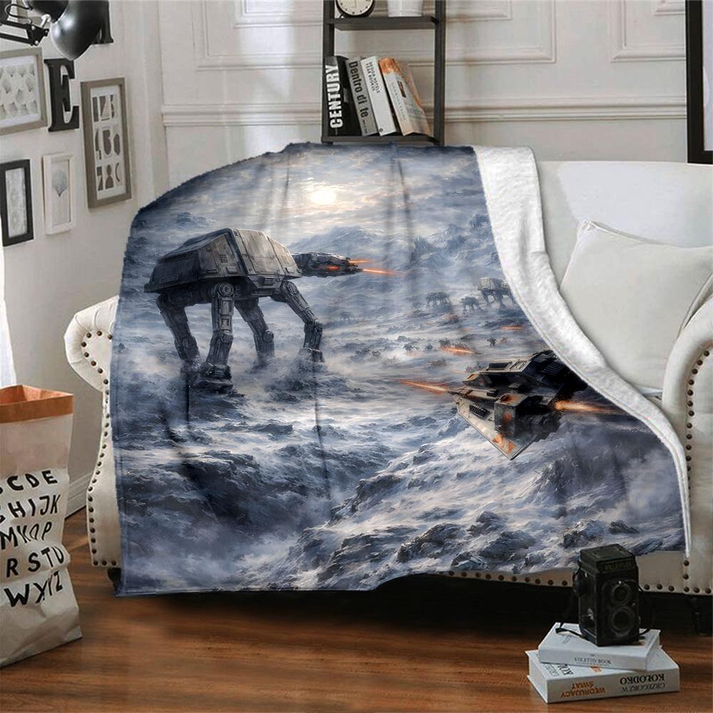 Star Wars Blanket Durable Comfort Great for Sofa Couch Bedding Four Seasons Universal Modern Style Ideal Gift For Birthday Valentine'S Day
