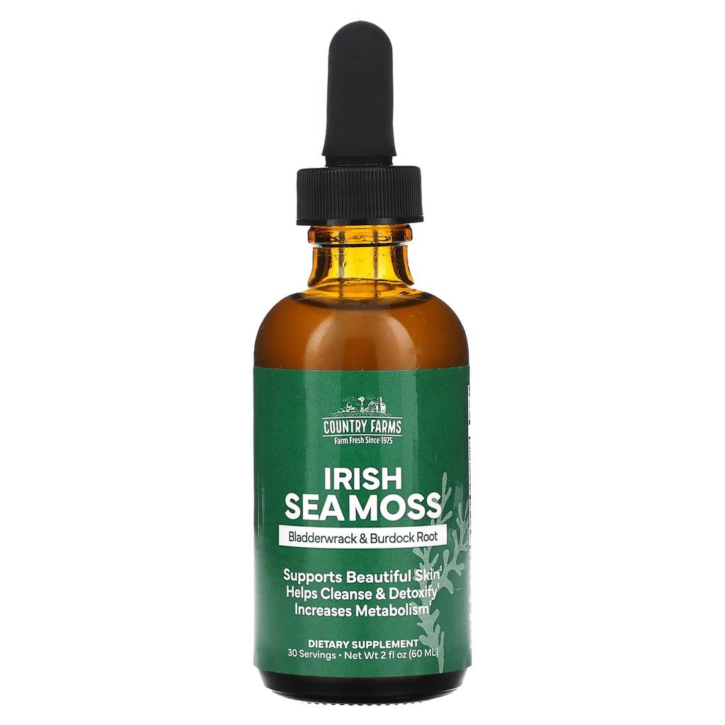 Irish Sea Moss, Bladderwrack & Burdock Root, 60Ml (2Fl Oz)