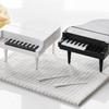2PCS Piano Shape Small Fruit Fork Reusable Plastic Cake Forks for Home Party Banquet Plastic Fork Fruit Forks