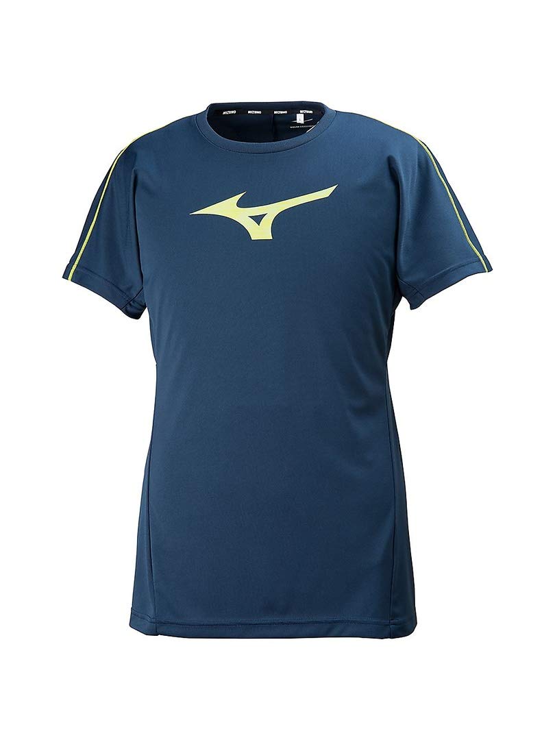 

Mizuno Volleyball Practice Short Dress Size Small Shirt, Sleeve, Moisture-Wicking, Quick-Drying, Deodorizing, Unisex, V2MA8081, Navy,