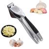 Zinc Zinc Zinc Alloy Garlic Presser Heavy Duty Garlic Mincer Handheld Device Ginger Crusher  Kitchen Tool
