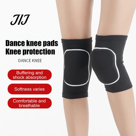 Comfortable Knee Support 2Pcs Sports Pads with EVA Foam, Breathable Anti-Collision Protector, Soft Cushion Men Women Brace for Dance Volleyball
