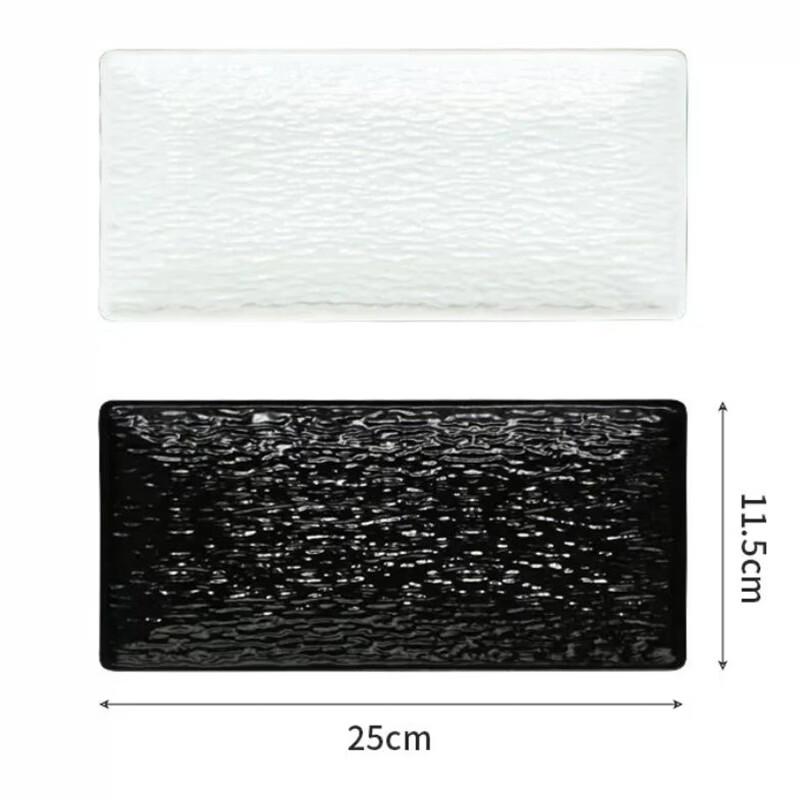 SunBile Japanese Style Plastic Sushi Serving Plate