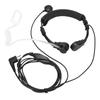 Walkie Talkie Headphone Tansparent Acoustic Tube Headset Adjustable Throat Mic for Motorola GP88 GP300 GP88S GP2000