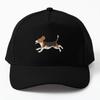 Beagle  Baseball Cap Hat Hip Hop Summer Outdoor Casquette Boys Czapka Mens Solid Color Women Snapback Black Printed