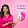 i-Activ Period Panty for Women & Girls L-XL | 10's Pack X2 | Heavy Flow Disposable Maternity Panties  360 Degree Protection Waist Size-31" To 48"