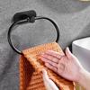 Rustproof Towel Ring Hook Stainless Steel Hand Towel Holder Towel Hanger Ring  Bathroom Storage