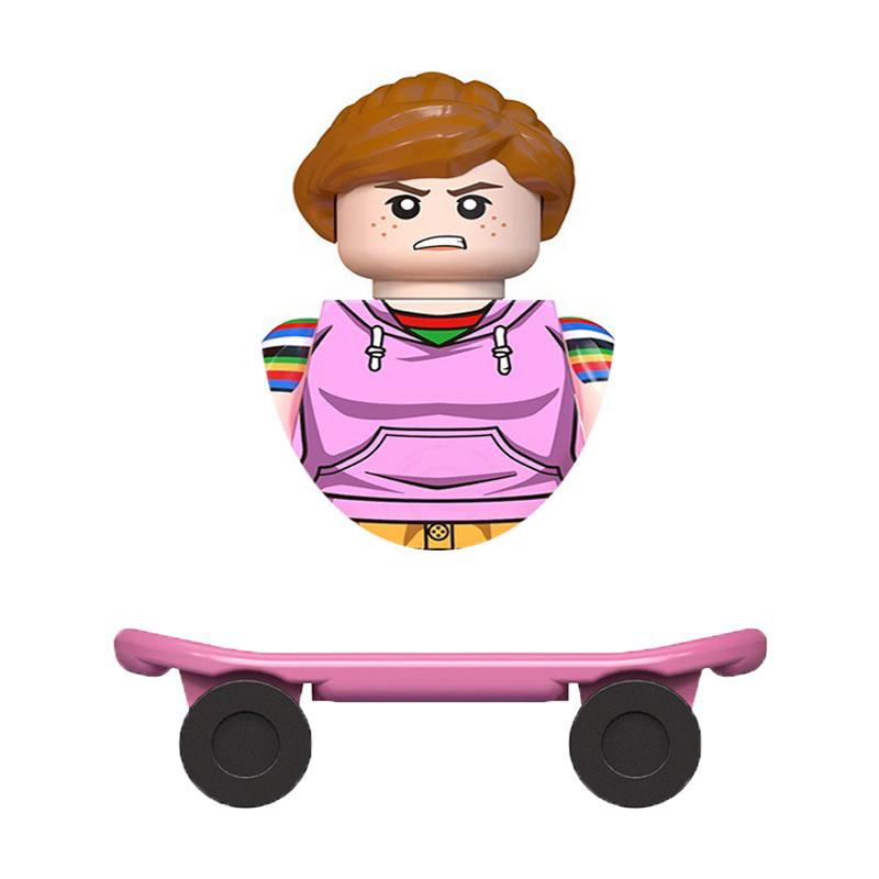 Cartoon Vecna Dustin Mike Hopper Byers Will Eleven Demogorgon Model Buliding Blocks Bricks Construction Toys Figures For Kids