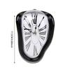 Retro Art Creative Deformation Wall Clock Surrealism Art Silent Clock Quiet Atmosphere Enhance Concentration Living Room Clock