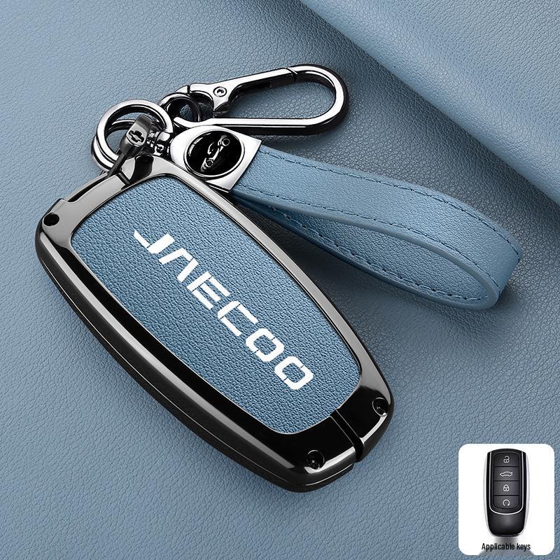 Chery Tiggo 8 PRO J8 J7 için JAECOO Metal Akıllı Anahtar Kılıfı - Kişiselleştirilmiş Uzaktan Kumanda Kapağı